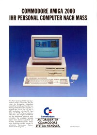 Brochures: Amiga 2000 (1)