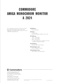 Broschüren: Amiga 2024
