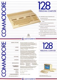 Brochures: Commodore C128 (1)