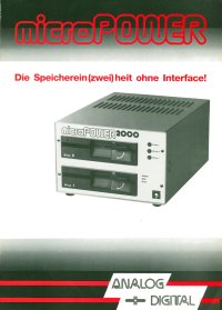 Brochures: Micro Power 2000