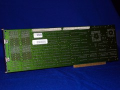 The rear view of the A 2630 accelerator card with a 68030 CPU.