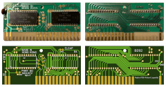 The PCB of the Atarisoft Pole Position cartridge.