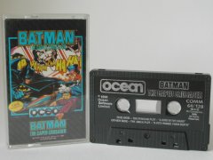 Commodore C64 game (cassette): Batman The Caped Crusader