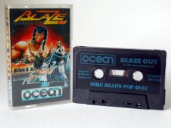 Commodore C64 game (cassette): Blaze Out
