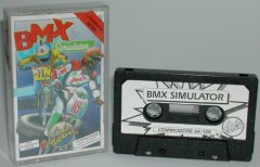 Commodore C64 game (cassette): BMX Simulator