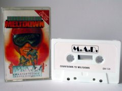 Commodore C64 game (cassette): Countdown to Meltdown