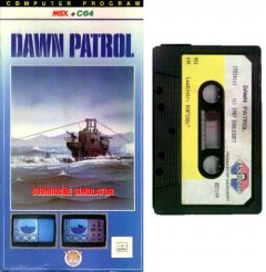 Commodore C64 game (cassette): Dawn Patrol