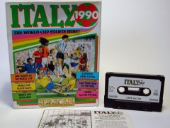 Commodore C64 game (cassette): Italy 1990