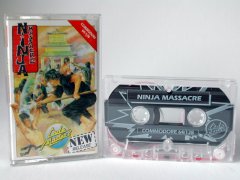 Commodore C64 game (cassette): Ninja Massacre