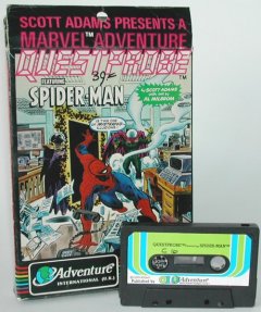 Commodore C16, C116, Plus/4 game (cassette): Questprobe featuring Spiderman
