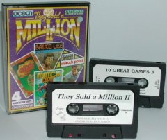 Commodore C64 game compilation (cassette): They sold a Million II