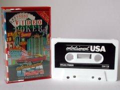 Commodore C64 game (cassette): Las Vegas Video Poker