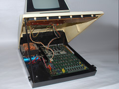 Binnenzijde van de Commodore PET 2001-N computer.