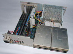 Inside of the Amiga 2000 HD computer.