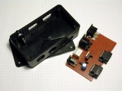 The PCB of the C64 DTV-2 expanderbox.
