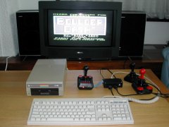 Testing the C64 DTV-2.