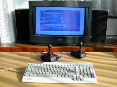 Testing the C64-DTV with 1541-III.