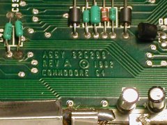 The Drean C64c has a REV.A motherboard.
