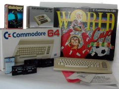 Commodore C64c - World Cup Football