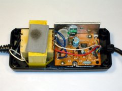 The inside of the Commodore Max Machine power supply.