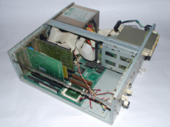 Innerhalb des Commodore 386SX-25c Computer.