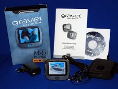 Commodore - Gravel in Pocket with original packaging.