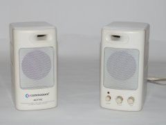 Commodore active speaker system.