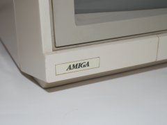 The Commodore 1081 with the Amiga logo.
