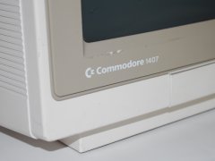 The logo of the Commodore 1407 monitor.