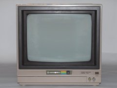 Front-view of the Commodore 1701 monitor.