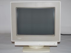 De voorzijde van de Commodore 1935 monitor.