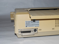 Rear view of the Commodore MPS 1224c printer.