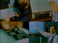 An Commodore C128 computer and a 1541 disk drive in a CBC news item.