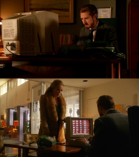 A Commodore C64 computer and a 1802 monitor in the TV series DC Legends Of Tomorrow.