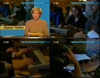 A Commodore C64 in the German TV news: Tagesschau.