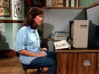 An Commodore 1702 monitor in the TV-series The Facts of Life.