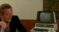 An Commodore CBM 40xx computer in the movie The Soldier.