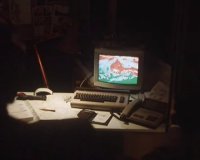 A Commodore C64 in the movie Color Red.